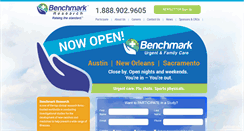 Desktop Screenshot of benchmarkresearch.net